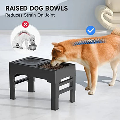 Elevated dog bowl-