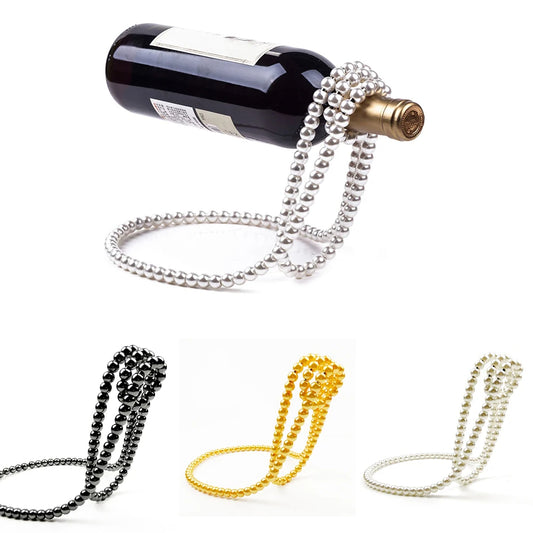 Pearl chain floating wine-