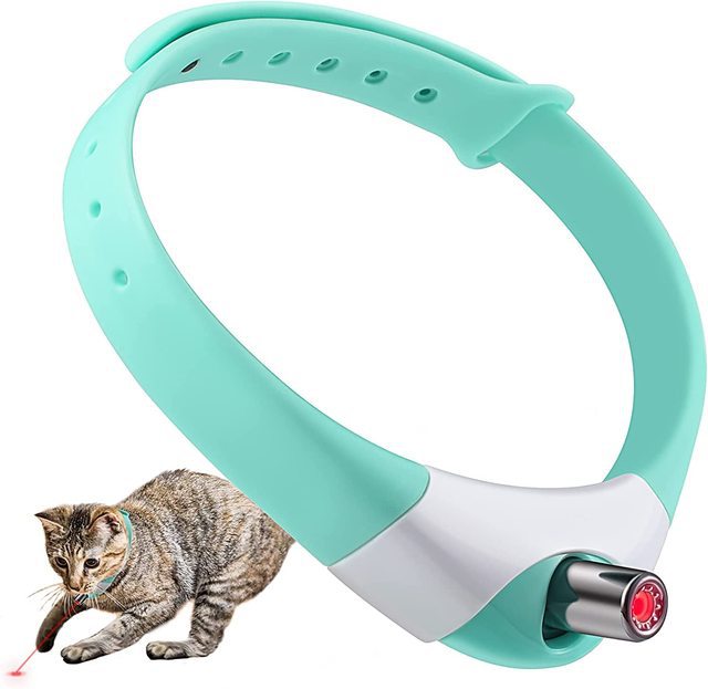 Laser cat collar-